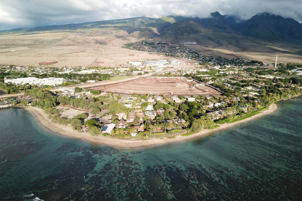 Maui Baby Beach Aerial