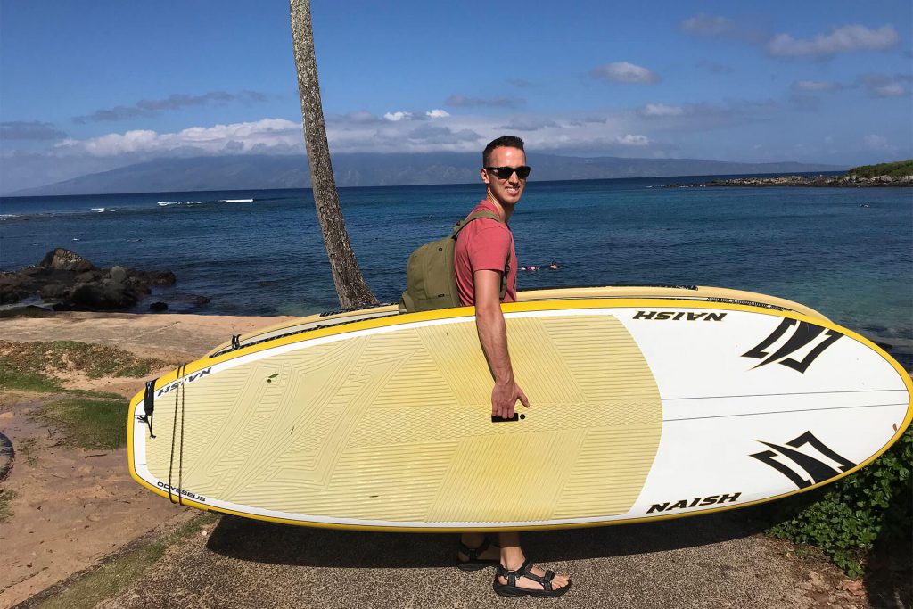 Maui Dom Carrying Paddle boards