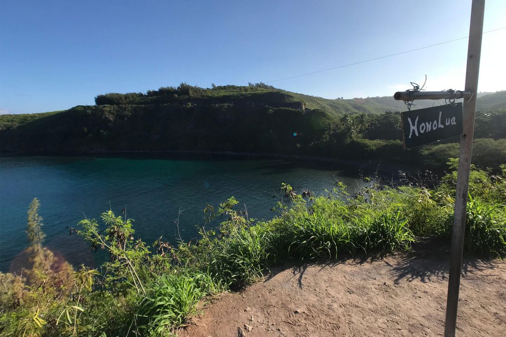 Maui Honolua Bay Sign