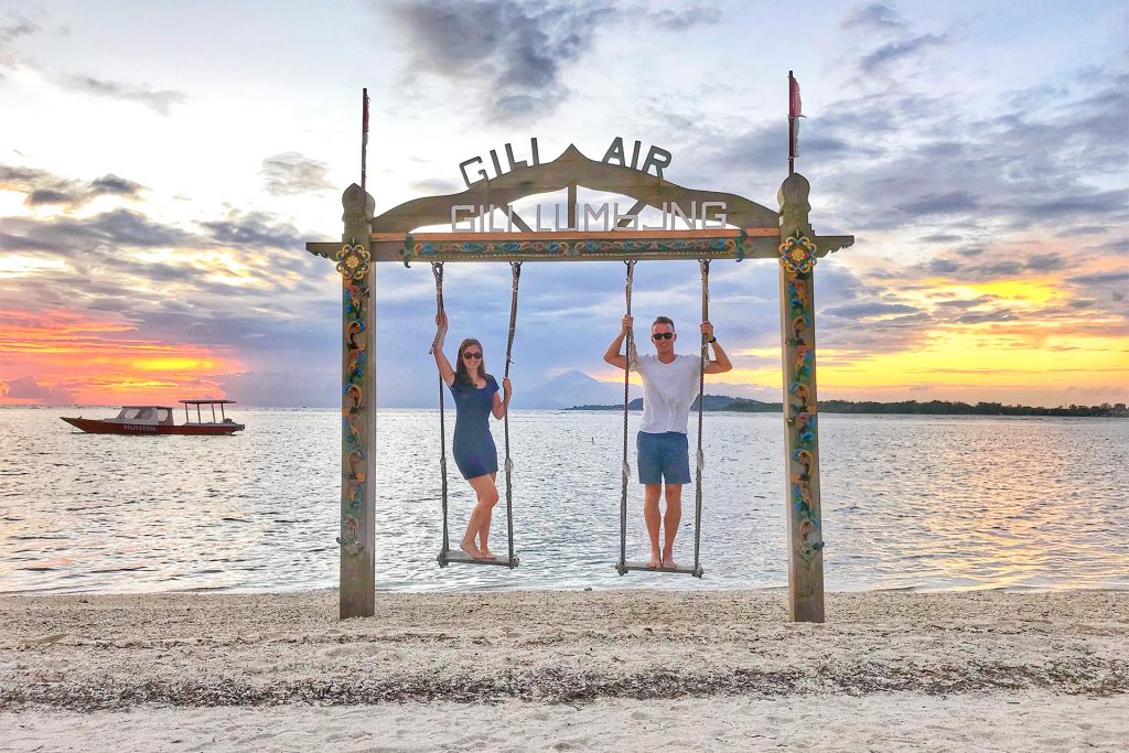 Gili Air Swing at Gili Lumbung