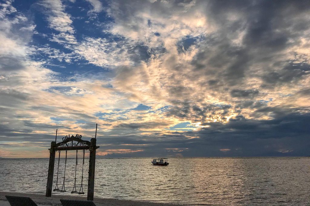 Sunset on Gili Air